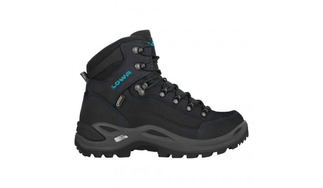 LOWA Renegade GTX Mid Ws Female Adult Black, Turquoise