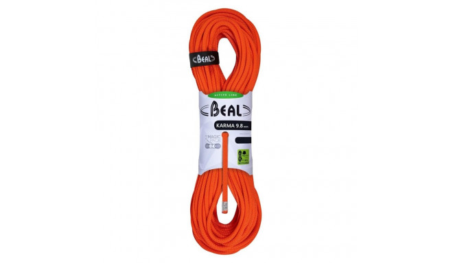 Rope feed 9,8mm 50m-solid orange BEAL