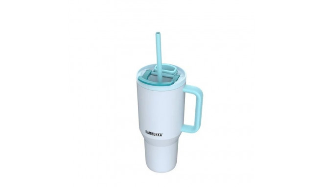 Thermal mug with telescopic straw Kambukka Rio Tumbler 950ml Frosty Coconut