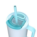 Thermal mug with telescopic straw Kambukka Rio Tumbler 950ml Frosty Coconut