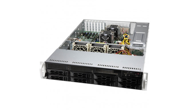 Supermicro CSE-LA25TQC-R609LP rack must arvutikorpus 600 W