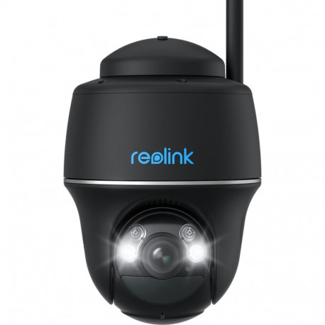 Reolink IP-kaamera ARGUS PT 5MP TYP-C akutoitega, must