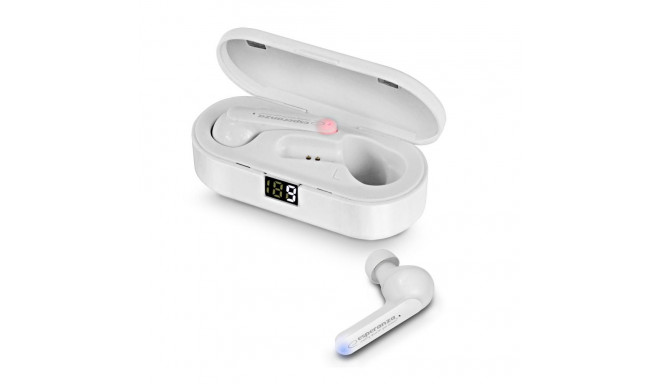 Esperanza EH230W Bluetooth kõrvasisesed kõrvaklapid TWS valge