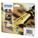 Epson 16 XL kassettide komplekt (must + värvilised) T1636
