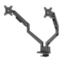 Neomounts TIS 17"-32" 2 monitori kinnitus, must, maks. 9 kg