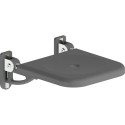 Folding wall seat