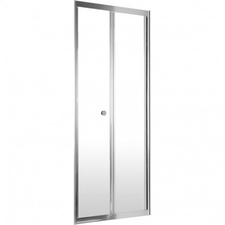 Built-in shower door 90 cm - folding