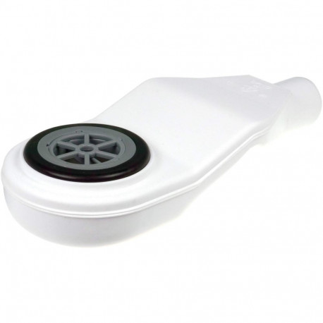 Siphon for linear drain