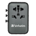Verbatim GAN III UTA-05 2 X USB-C PD 65W & QC 4+ / 2 X USB-A