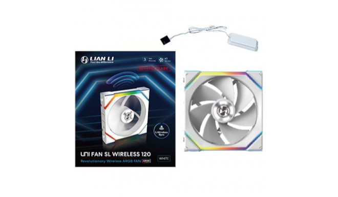 Lian Li UNI FAN SL Wireless 120 Reverse Blade Computer case 12 cm White 1 pc(s)