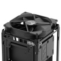 Fractal Design Mood Mini-ITX korpus - must Fractal Design Mood Mini-ITX korpus - must