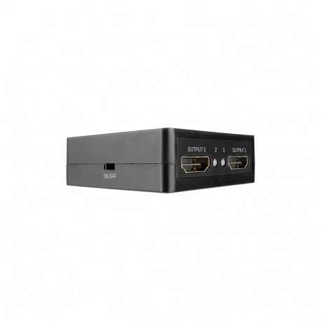 2-pordine HDMI-jaotur 18Gbps, must