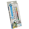 Akrüülvärvid CENTRUM 12ml x 12 erinevat värvi