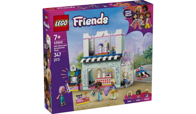 LEGO Friends Juuksurisalong ja aksessuaaride pood