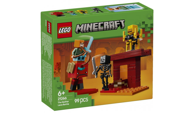 LEGO Minecraft Netheri laavalahing