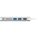 Dokkimisjaam GOOBAY USB-C - HDMI 4K@30Hz / 2xUSB-A / USB-C / RJ45 / SD