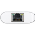 Dokkimisjaam GOOBAY USB-C - HDMI 4K@30Hz / 2xUSB-A / USB-C / RJ45 / SD