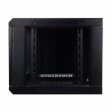 Digitus server cabinet wall mount 19 6U 368/600/450mm, black (RAL 9004)