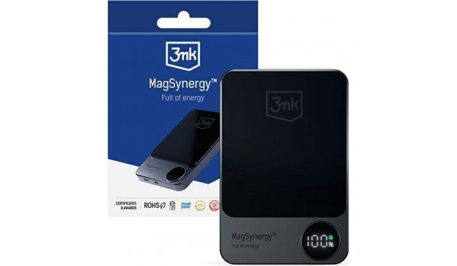 3MK MagSynergy 10000mAh Black MagSafe