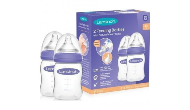 Lansinoh Bottle 160ml 2pcs (75830)