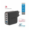 Swissten Travel Charger GaN 3x USB-C PD 100W / USB-A 18W QC