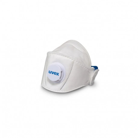 Face mask Uvex silv-Air Premium 5110+ FFP1, ffoldable with valve, for larger faces