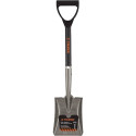 Mažas kastuvas, stiklo pluošto, D formos rankena. 71cm Truper®