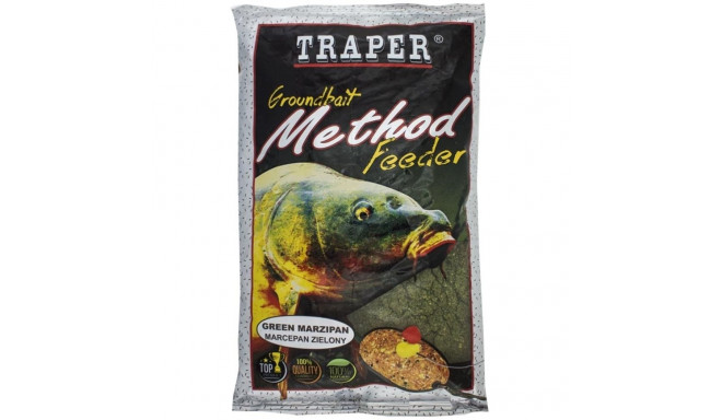 TRAPER Method Feeder Martsipan roheline 750g