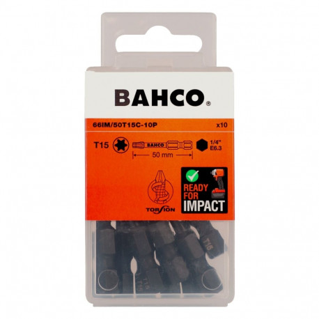 Bits 66IM T15 50mm Impact, 10tk