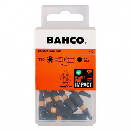 Bits 66IM T10 25mm Impact, 10tk
