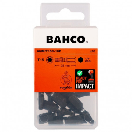 Bits 66IM T15 25mm Impact, 10tk