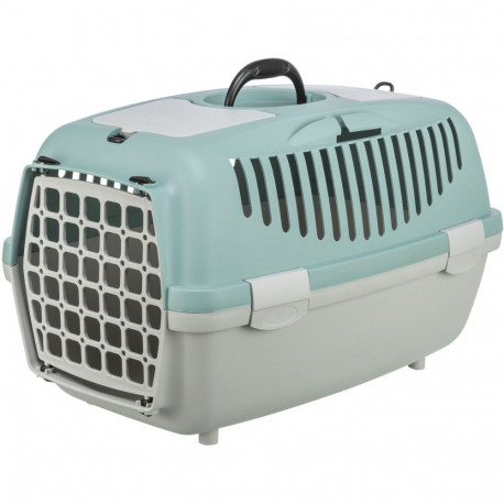 Capri 2 transport box, XS–S: 37 × 34 × 55 cm, light grey sage