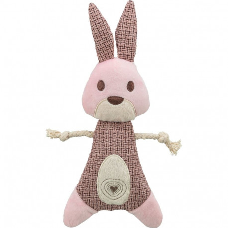 Koera mänguasi Jänes, kangas, 24 cm