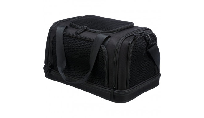 Plane airline carrier, 28 × 25 × 44 cm, black