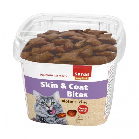 SANAL CAT Skin&Coat Bites cup 75g