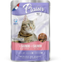 Plaisir Chunks with Salmon & Cod in gravy pouch 100g