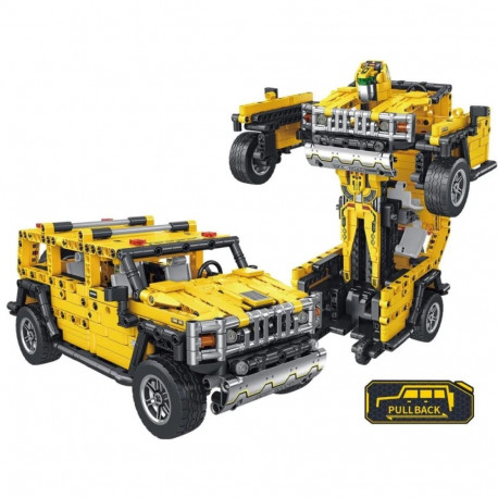 Klotsikomplekt 2in1 Jeep + Robot 1010 osa
