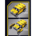 Klotsikomplekt 2in1 Jeep + Robot 1010 osa