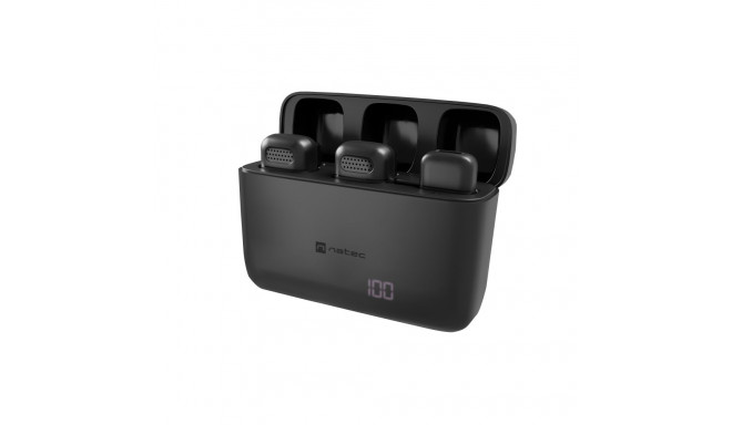Natec wireless microphone Hopper USB-C