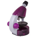 Mikroskops bērniem, Levenhuk LabZZ M101 Amethyst, 40x-640x, ar Eksperimenta komplektu