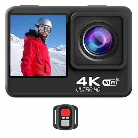 iWear K4 Реальная 4K 20Mpix Wi-Fi Спортивная Камера с Объективом Sony IMX179 и Набором Фиксации на 8