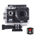 iWear K1 Ultra HD 4K 16Mpix Wi-Fi Sport Camera with 2'' LCD Remote & 8x Fixation Set Black