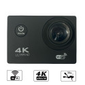 iWear K1 Ultra HD 4K 16Mpix Wi-Fi Sport Camera with 2'' LCD Remote & 8x Fixation Set Black