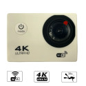 iWear K1 Ultra HD 4K 16Mpix Wi-Fi Sport Camera with 2'' LCD Remote & 8x Fixation Set White