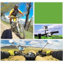 iWear K1 Ultra HD 4K 16Mpix Wi-Fi Sport Camera with 2'' LCD Remote & 8x Fixation Set Silver