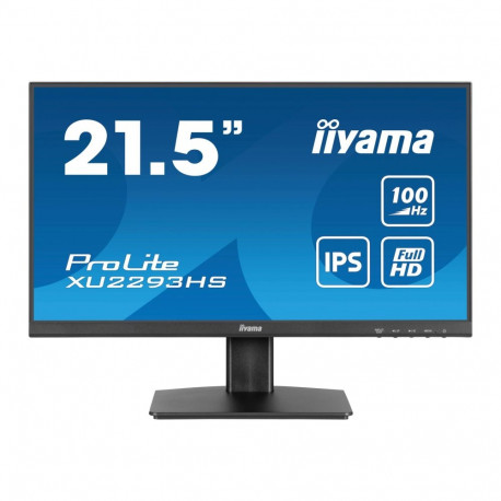 IIYAMA monitor XU2293HS-B6 21.5inch IPS FHD 100Hz 250cd/m2 1ms HDMI DP sisseehitatud kõlarid