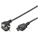Goobay NK 114 S-180 Power Cord CEE 7/7 (Type-F) to C5, 1.8 m, Black