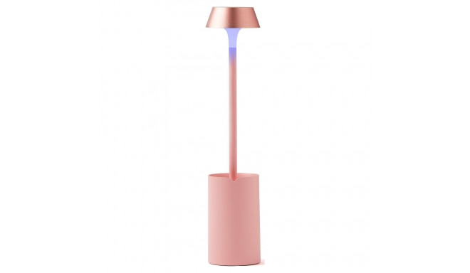 LED lugemislamp Lexon Mimi hele roosa