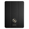 Guess GUIC12PUSASBK iPad 12.9" 2021 Book Cover black/black Saffiano Collection