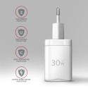 AXAGON Seinalaadija 2x porti (USB-A+USB-C), 30 W | ACU-PQ30W